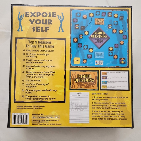 Loaded Questions Board Game - Picture 4 of 4